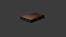 Kitchen cutting board 3D model